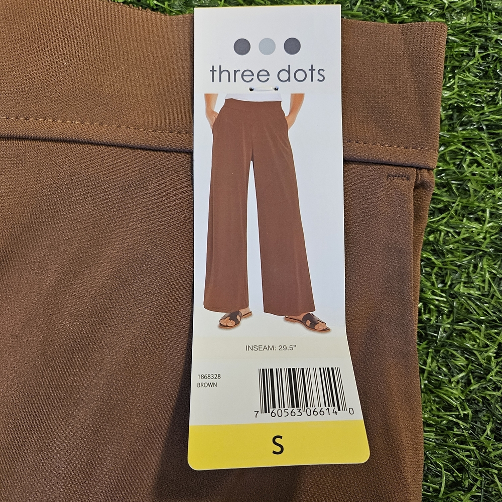 Three Dots Brown Pants